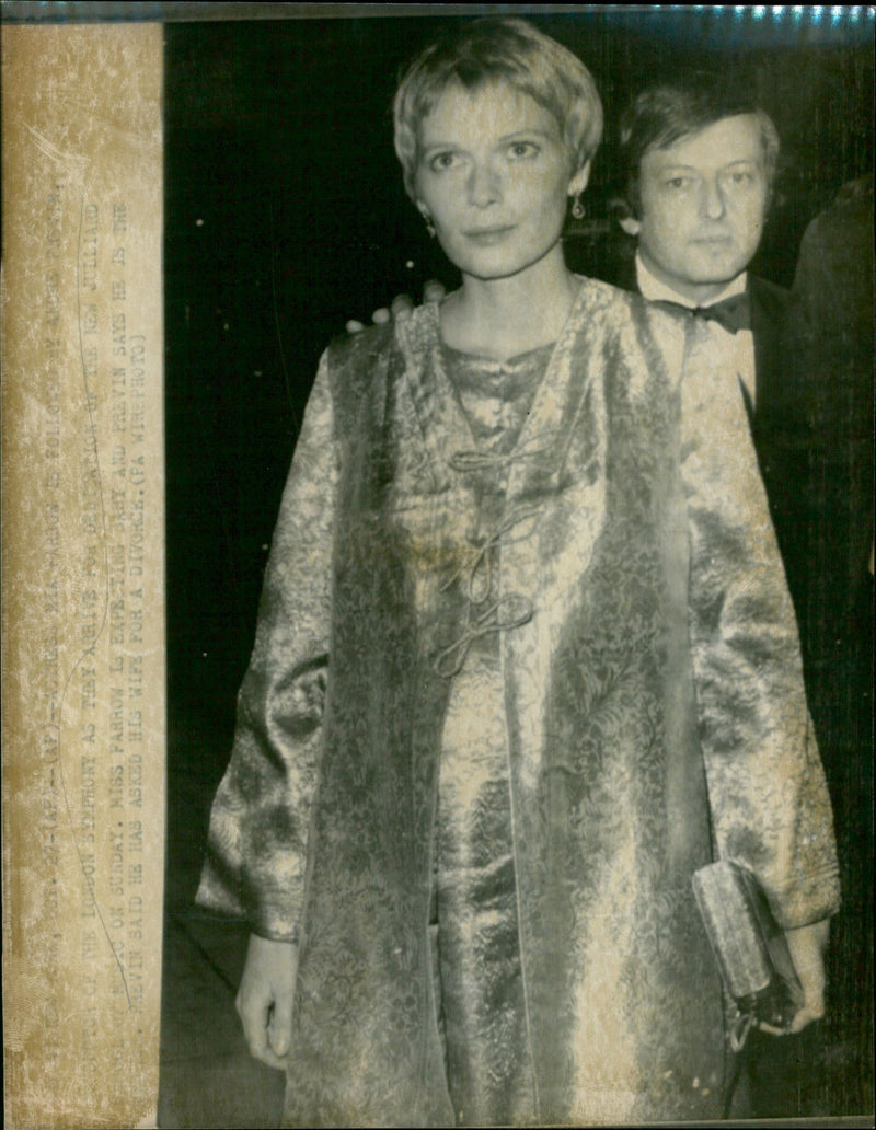 Mia Farrow - Vintage Photograph