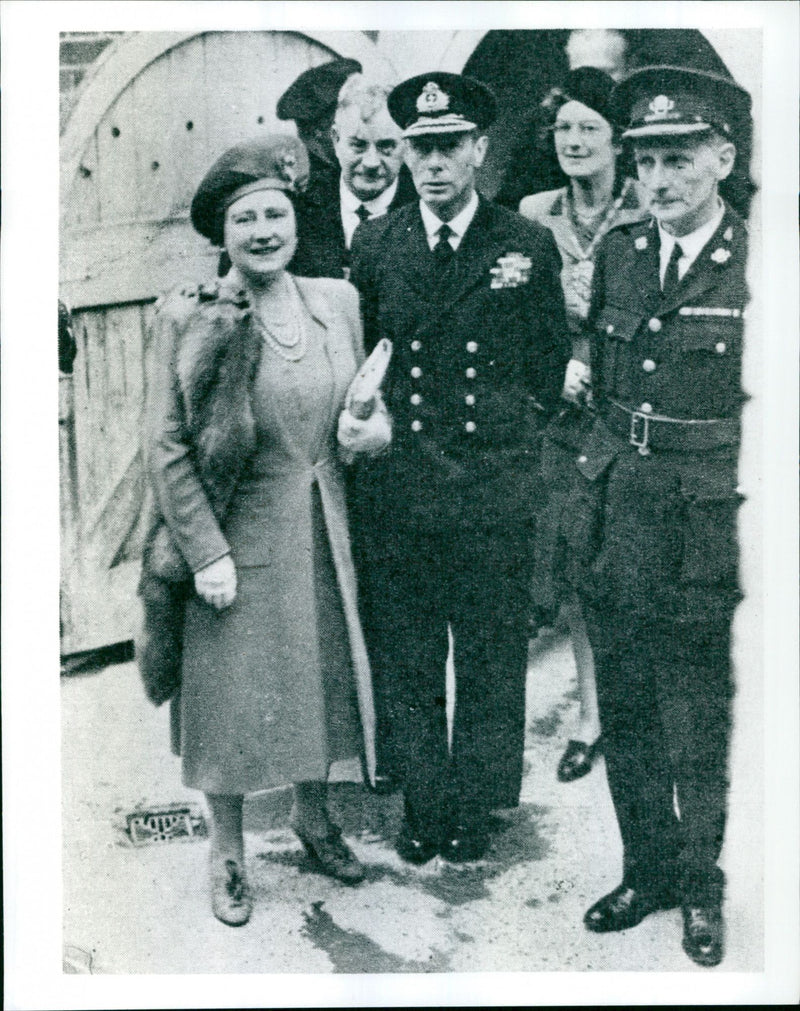 Queen Elizabeth The Queen Mother - Vintage Photograph