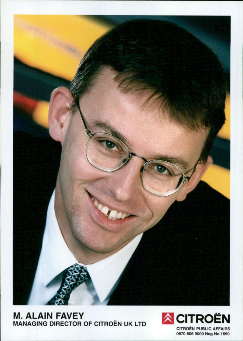 M.Alain Favey - Vintage Photograph