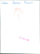 Coun Peter Farrar - Vintage Photograph