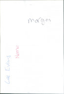 Lee Evans - Vintage Photograph