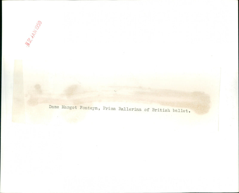 Margot Fonteyn - Vintage Photograph