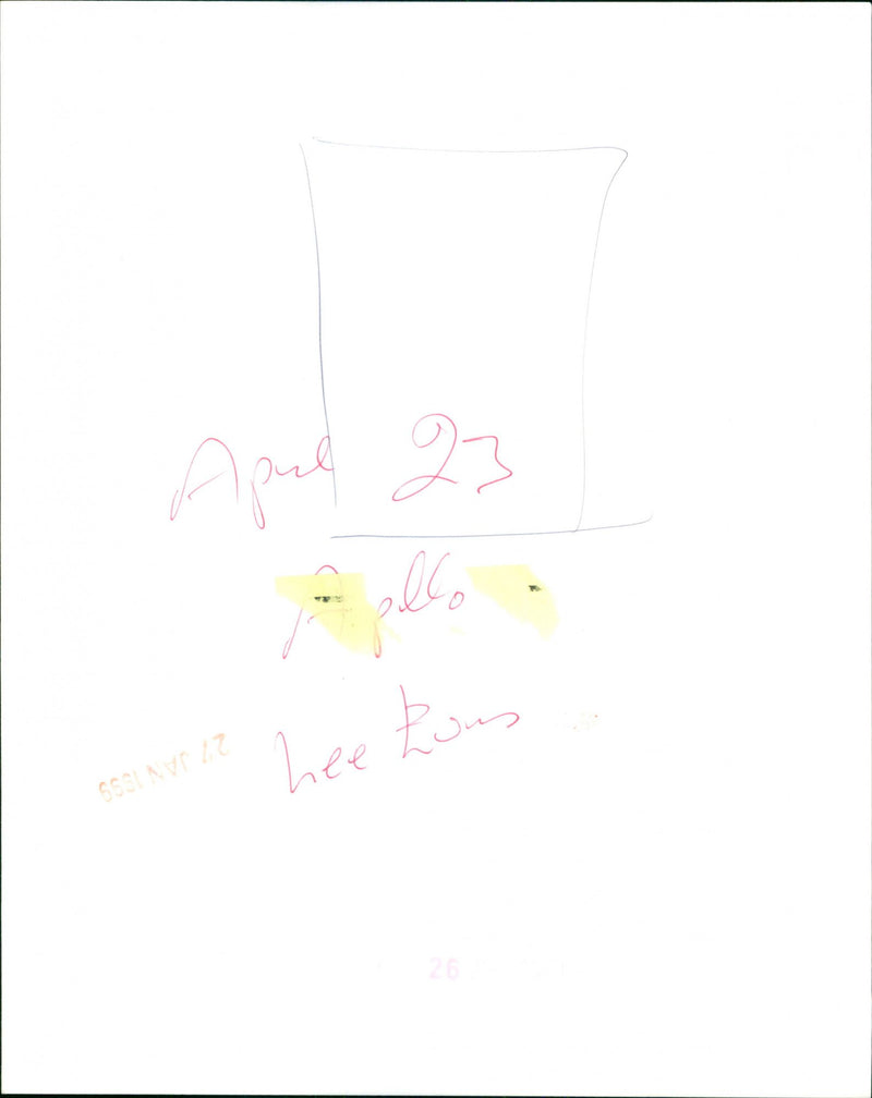 Lee Evans - Vintage Photograph