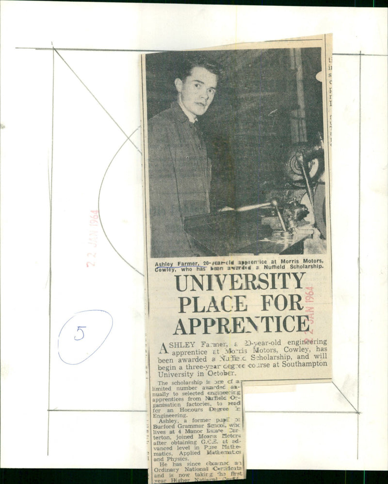 Ashley Farmer - Vintage Photograph