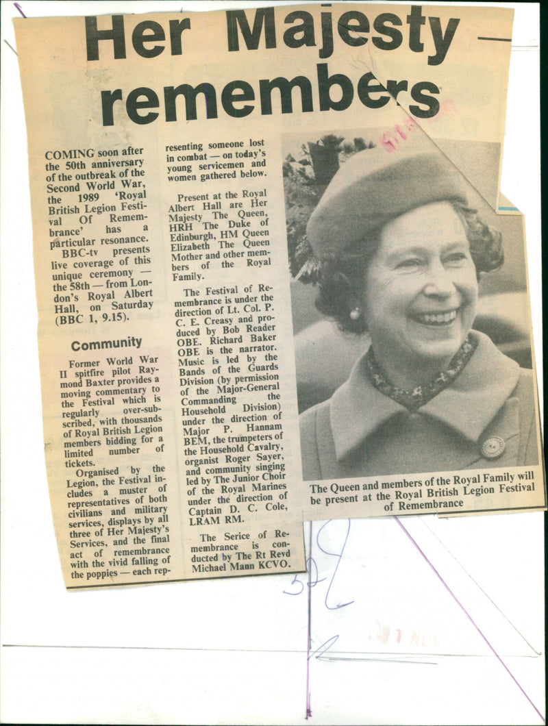 Queen Elizabeth II - Vintage Photograph