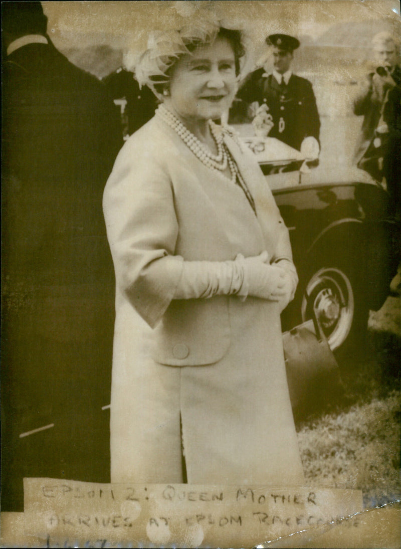 Queen Elizabeth The Queen Mother - Vintage Photograph