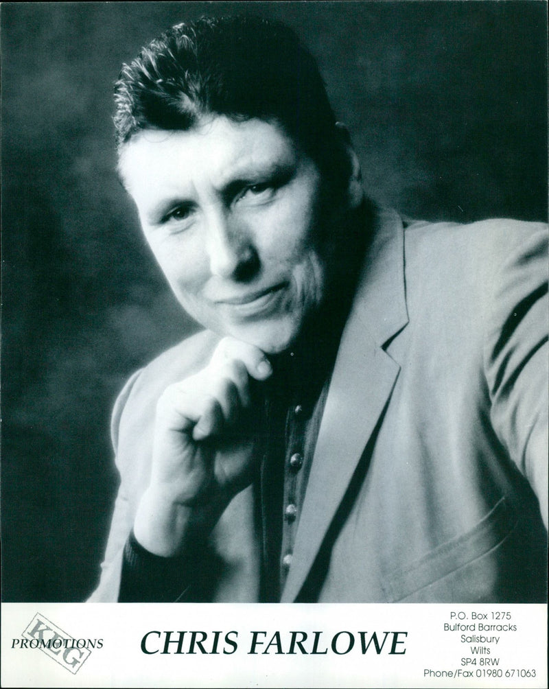 Chris Farlowe - Vintage Photograph