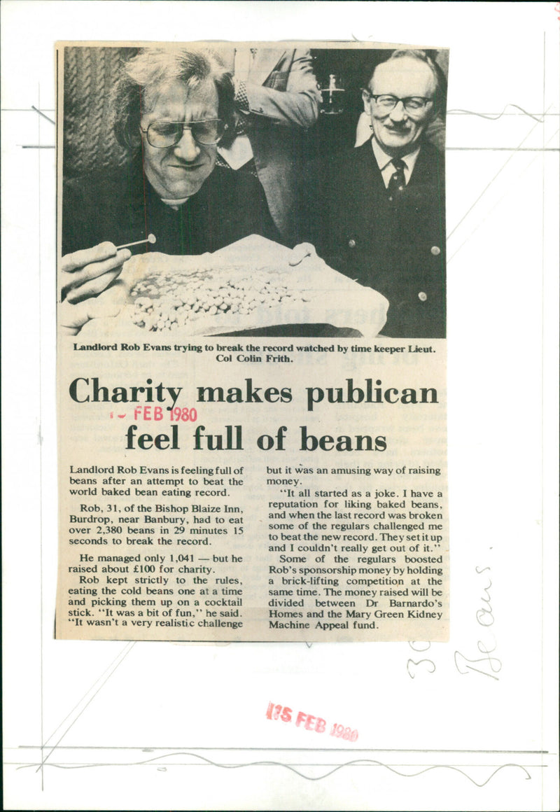 Rob Evans - Vintage Photograph