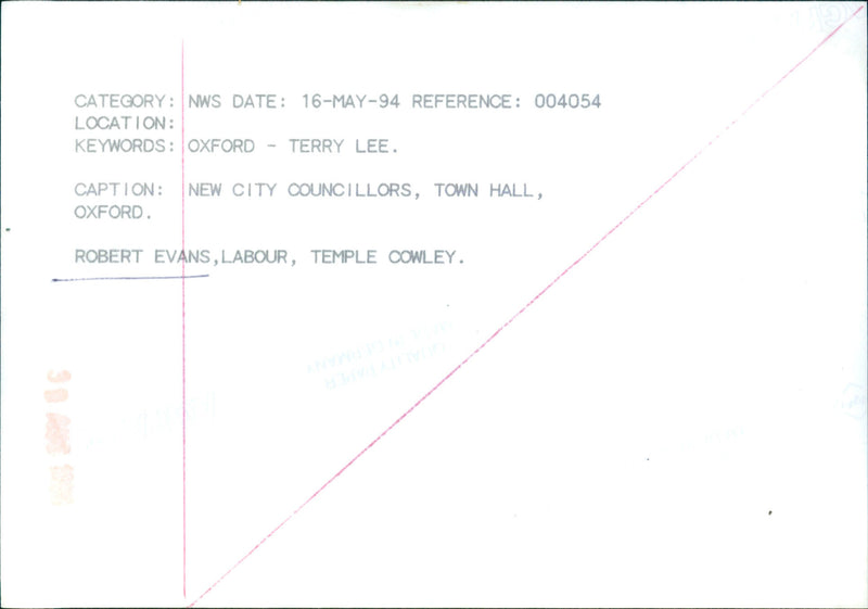 Robert Evans - Vintage Photograph