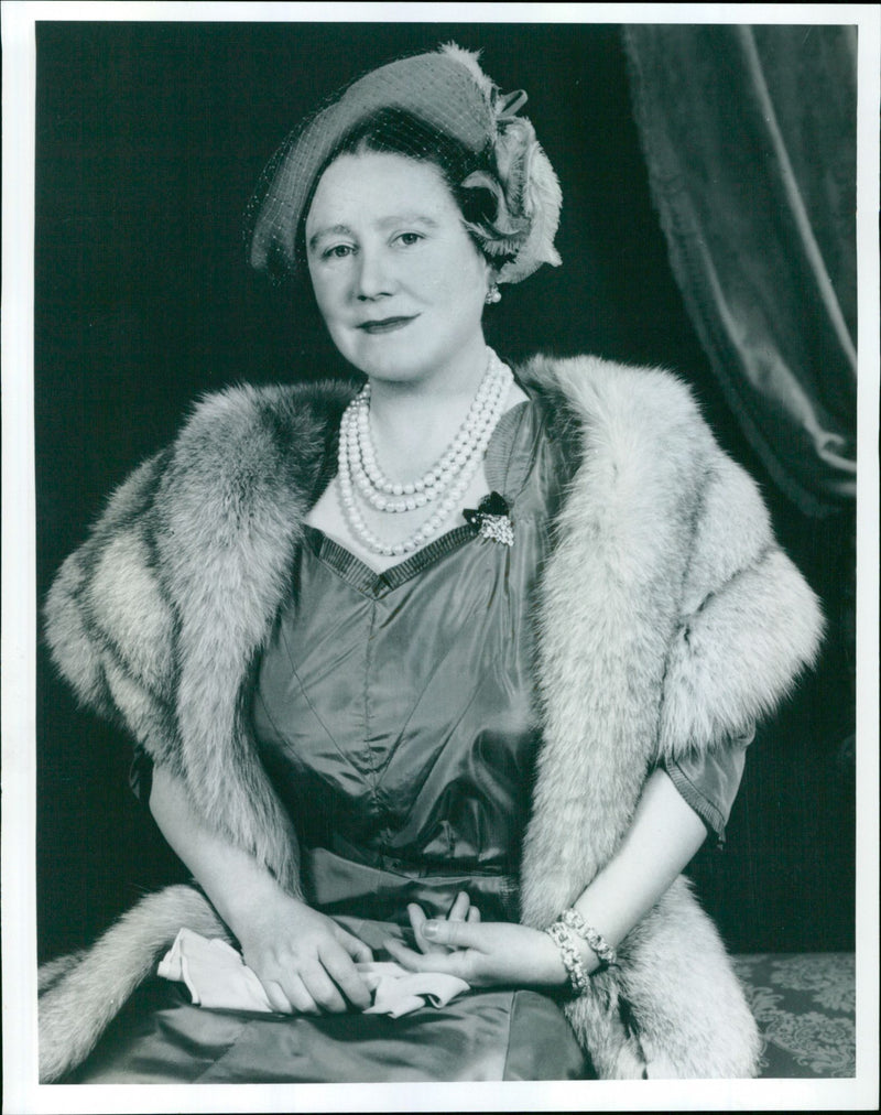 Queen Elizabeth The Queen Mother - Vintage Photograph