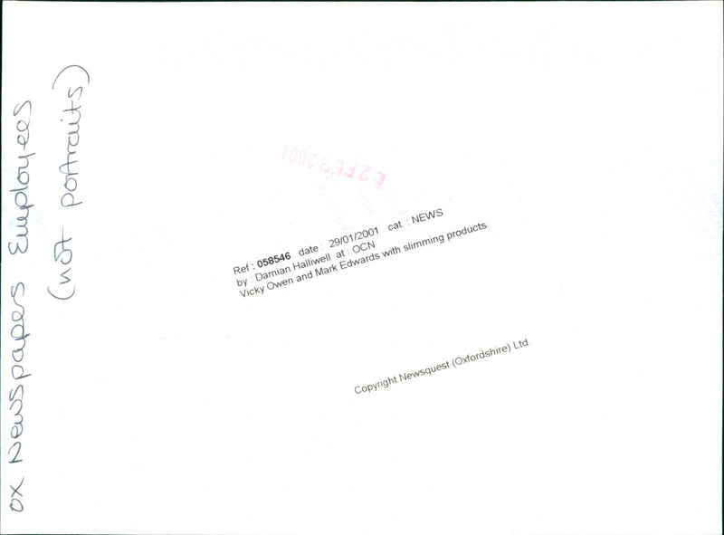 Mark Edwards - Vintage Photograph