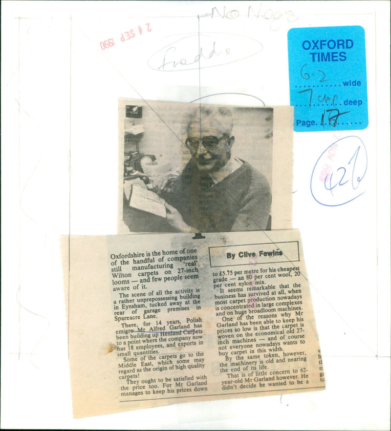 Alfred Garland - Vintage Photograph