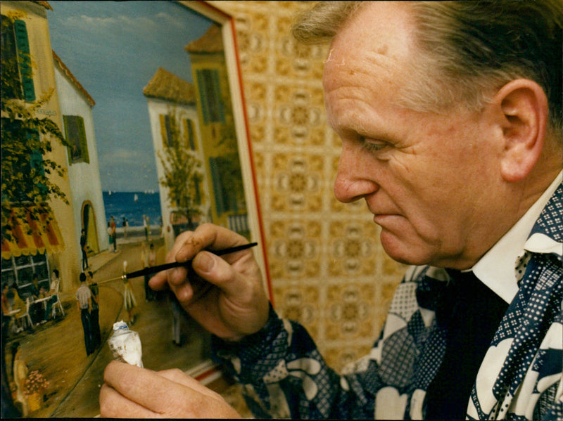 Bill Elliott - Vintage Photograph