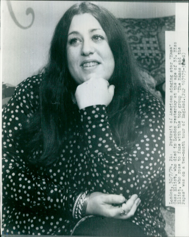 Mama Cass - Vintage Photograph