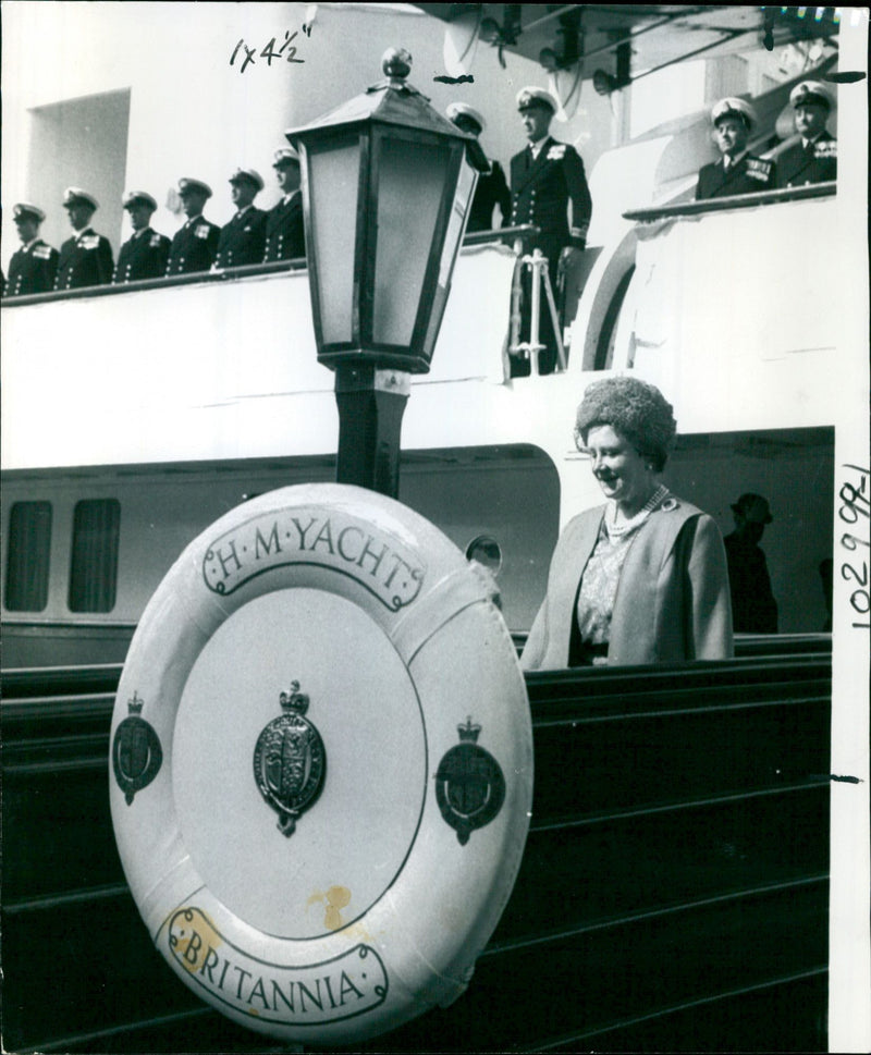 Queen Elizabeth The Queen Mother - Vintage Photograph