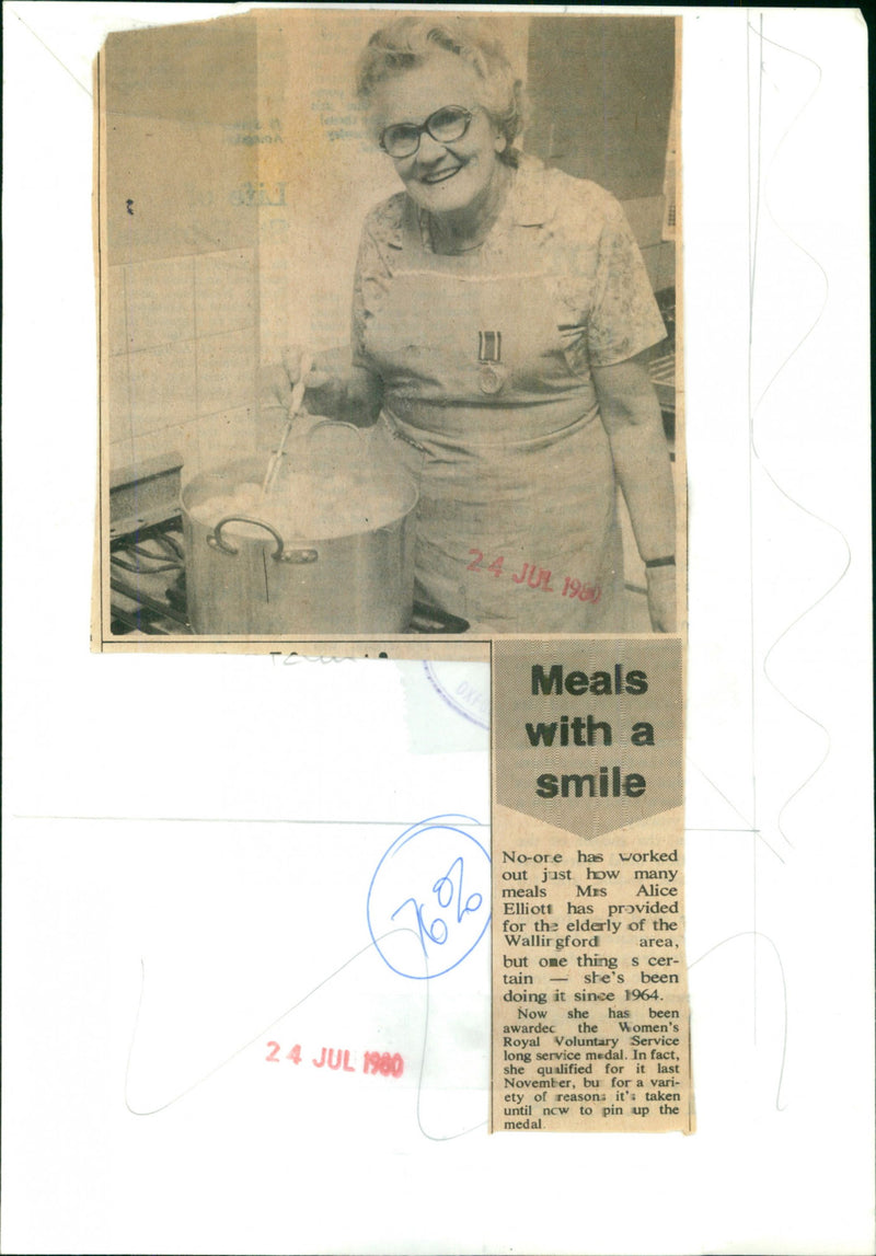 Alice Elliott - Vintage Photograph