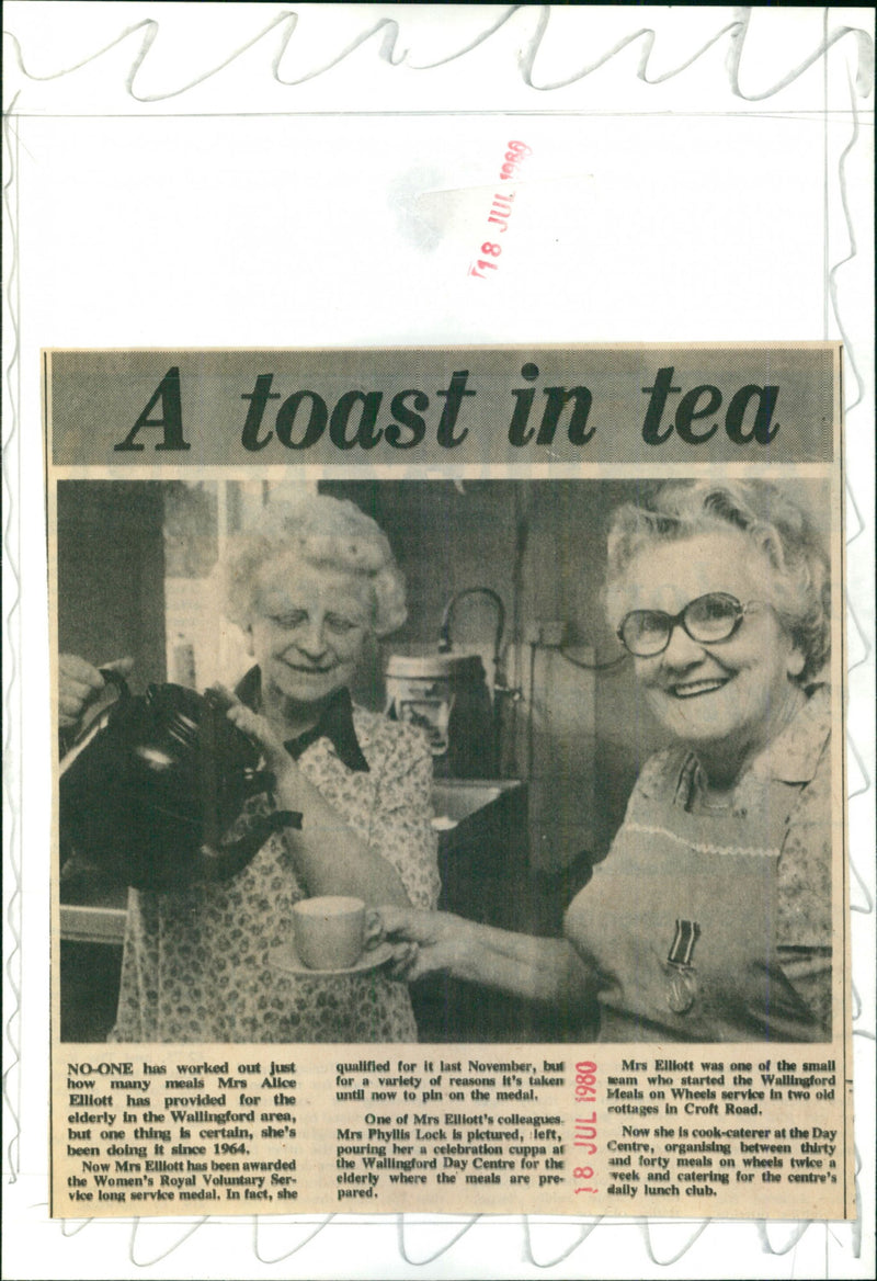 Alice Elliott - Vintage Photograph