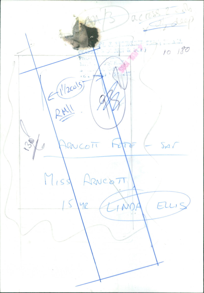 Linda Ellis - Vintage Photograph