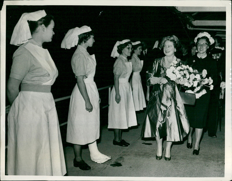 Queen Elizabeth The Queen Mother - Vintage Photograph