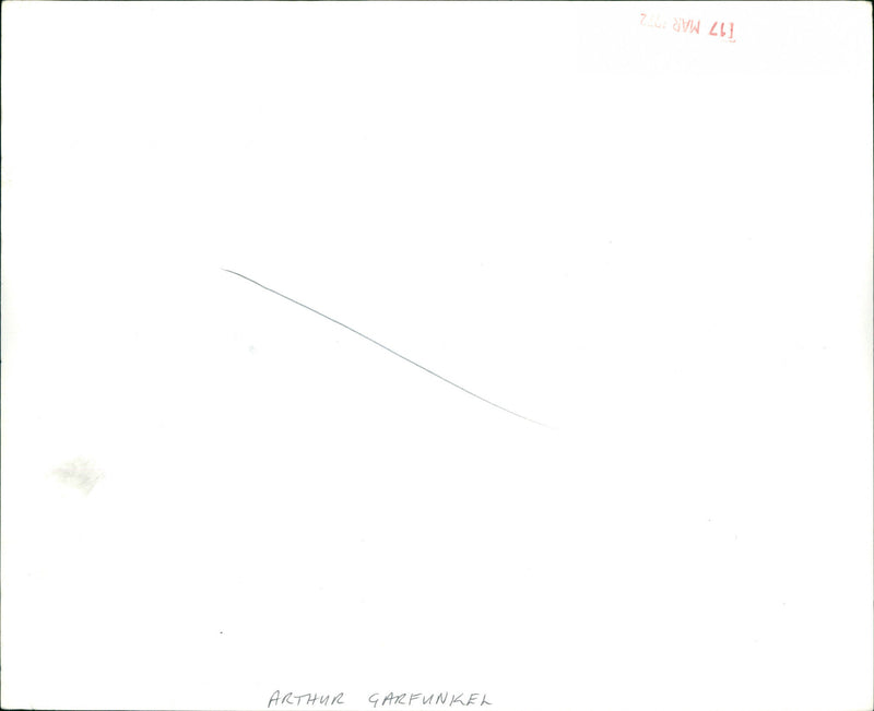 Arthur Garfunkel - Vintage Photograph