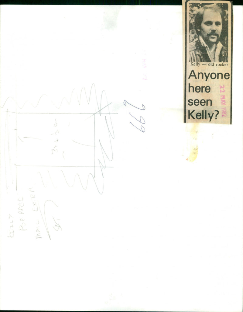 Kelly Groucutt - Vintage Photograph