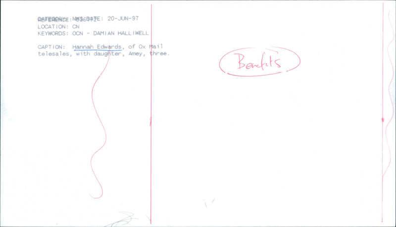 Hannah Edwards - Vintage Photograph