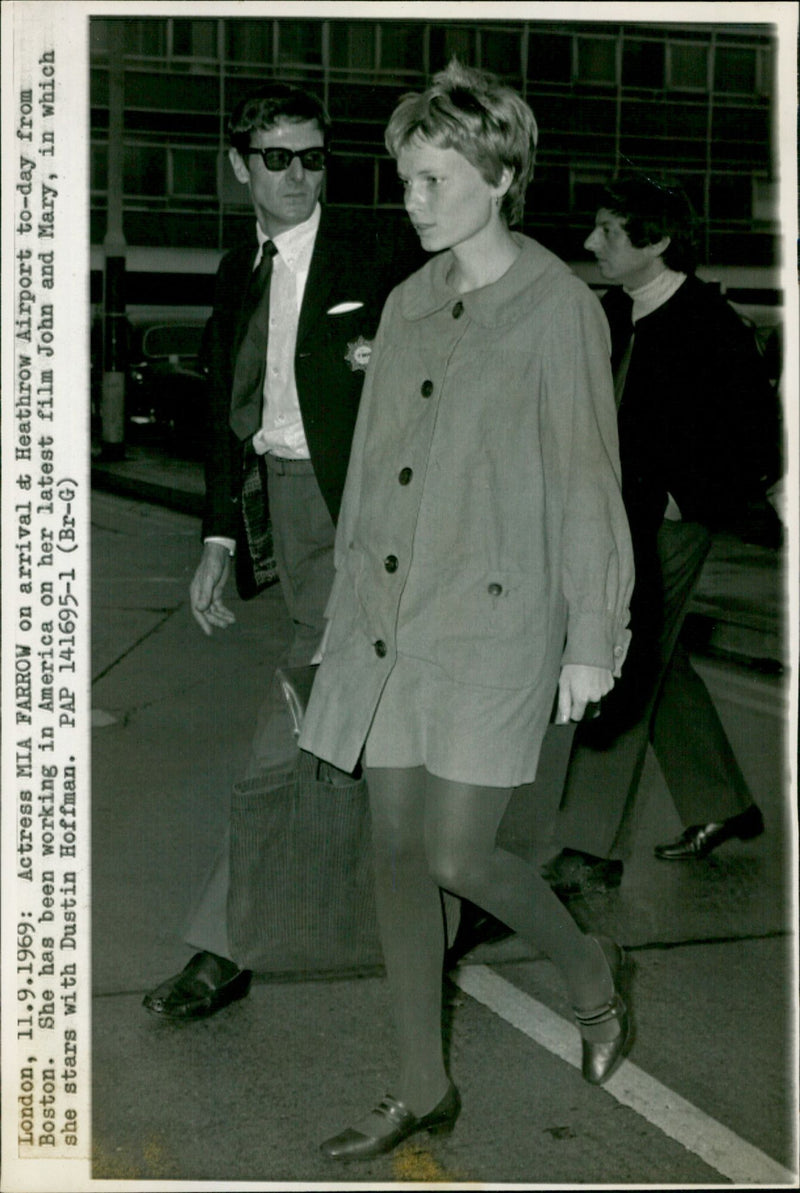 Mia Farrow - Vintage Photograph