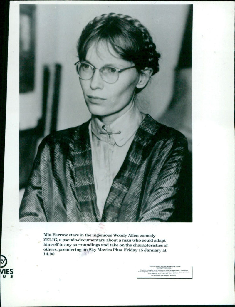 Mia Farrow - Vintage Photograph