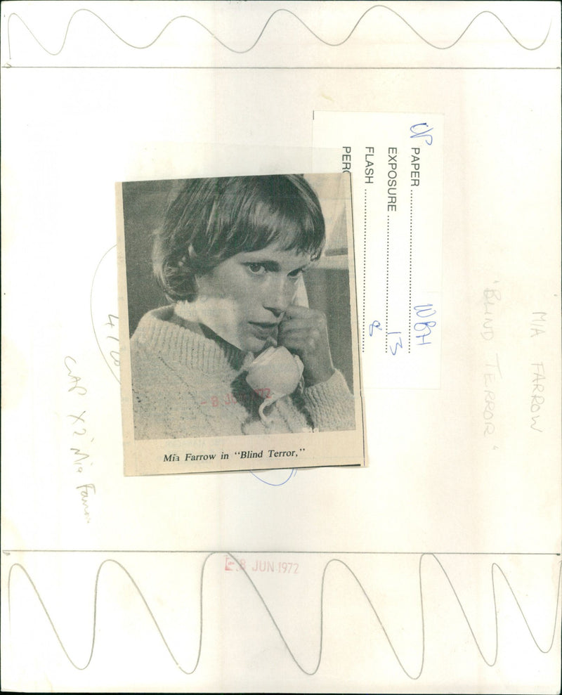 Mia Farrow - Vintage Photograph