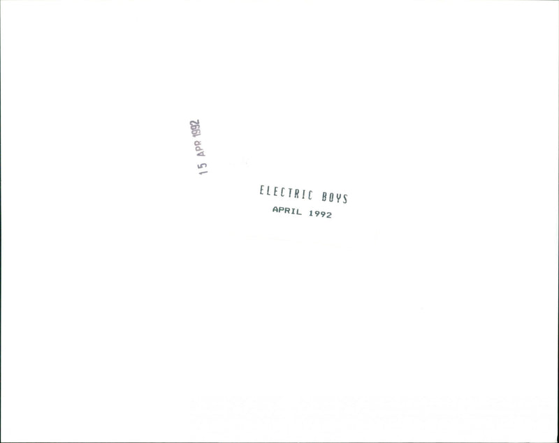 Electric Boys - Vintage Photograph