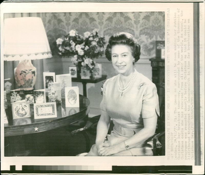 Queen Elizabeth II - Vintage Photograph