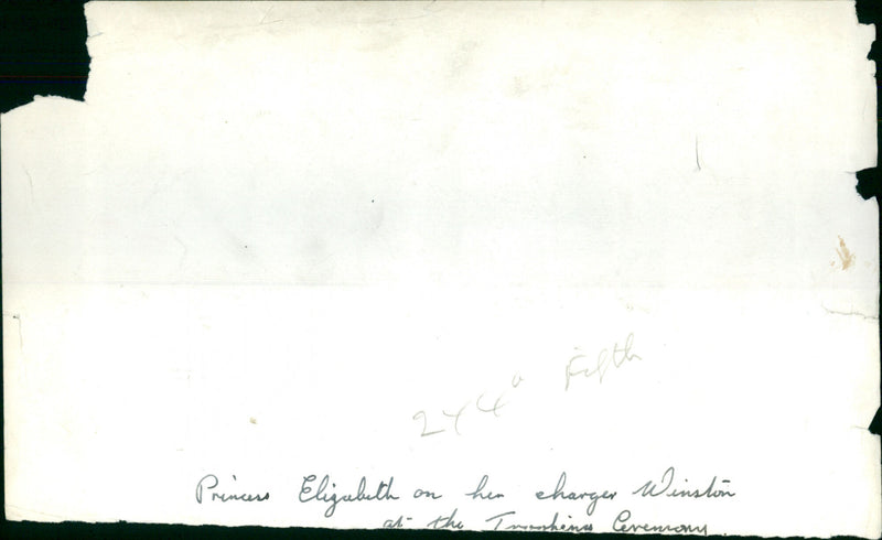 Princess Elizabeth - Vintage Photograph