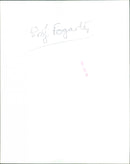 Prof. Michael Fogarty - Vintage Photograph