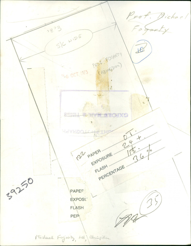 Michael Fogarty - Vintage Photograph