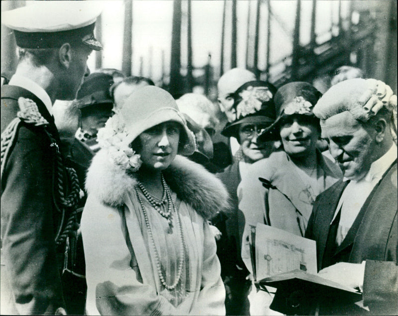 Queen Elizabeth The Queen Mother - Vintage Photograph