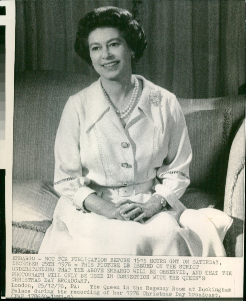 Queen Elizabeth II - Vintage Photograph