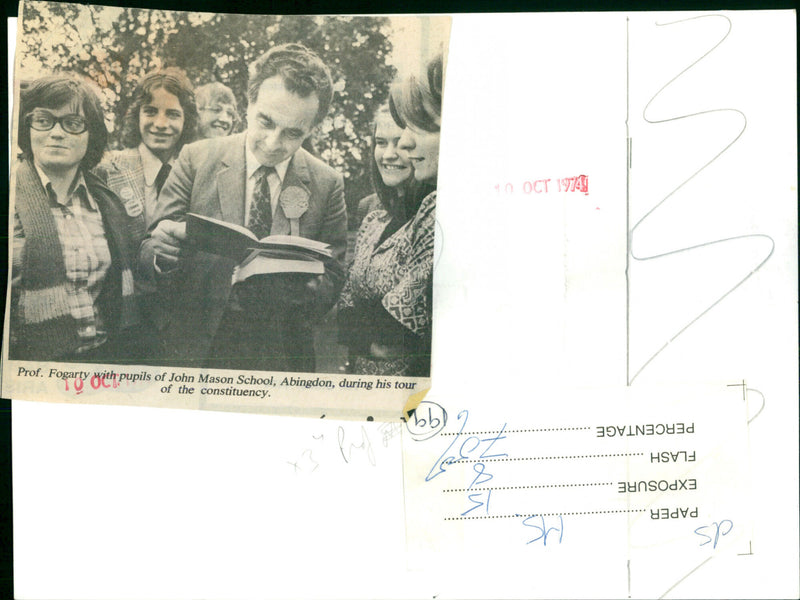 Michael Fogarty - Vintage Photograph