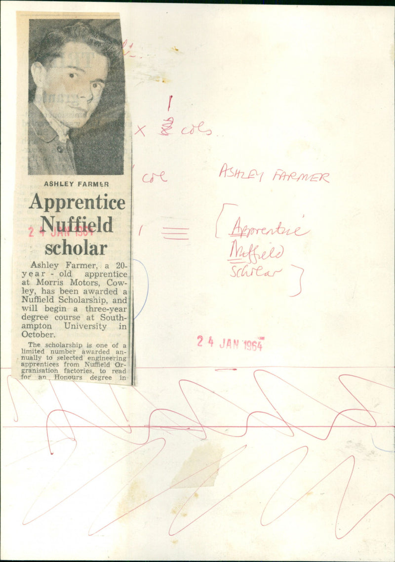 Ashley Farmer - Vintage Photograph