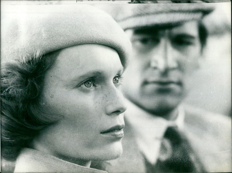 Mia Farrow, Peter Ustinov - Vintage Photograph