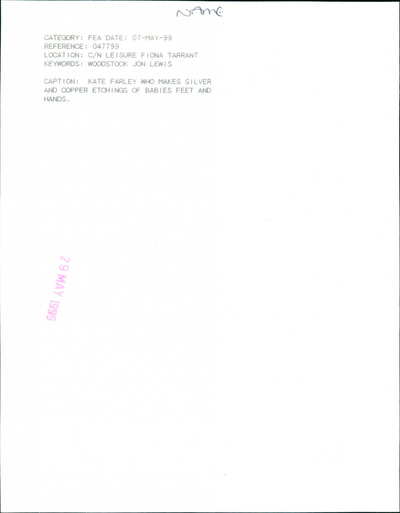 Kate Farley - Vintage Photograph