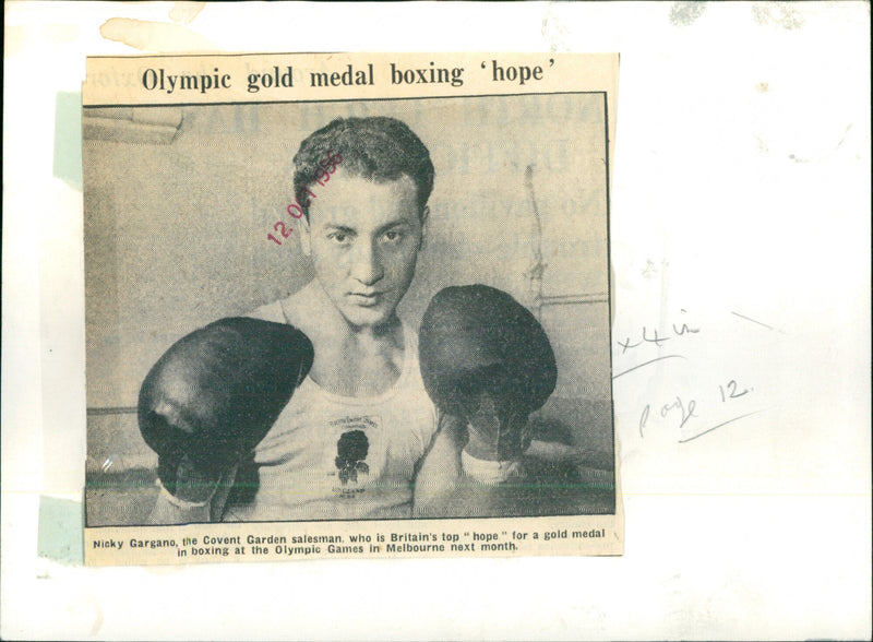 Nicky Gargano - Vintage Photograph