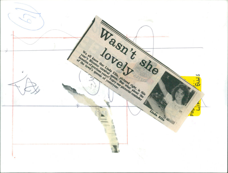 Linda Ellis - Vintage Photograph