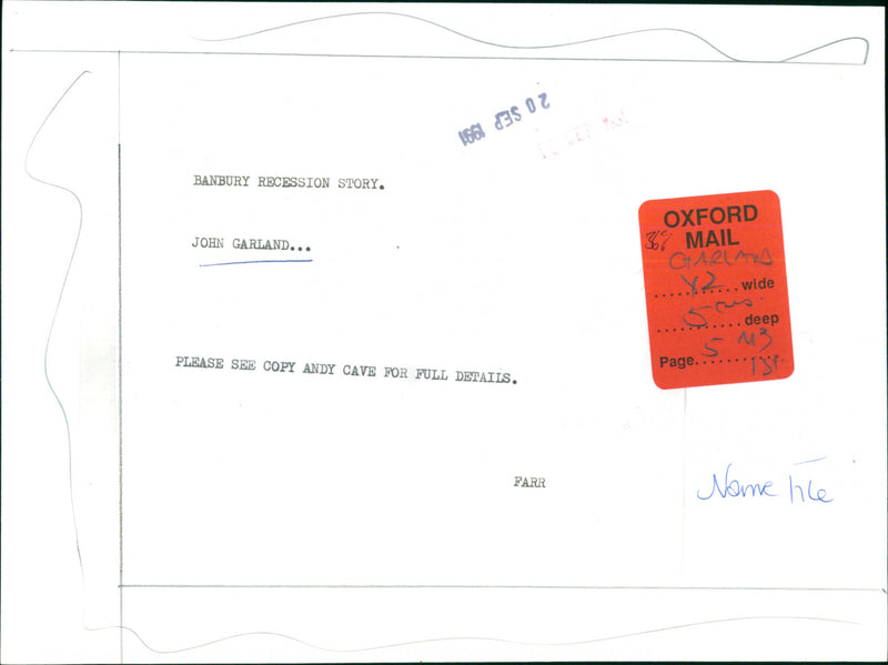 John Garland - Vintage Photograph