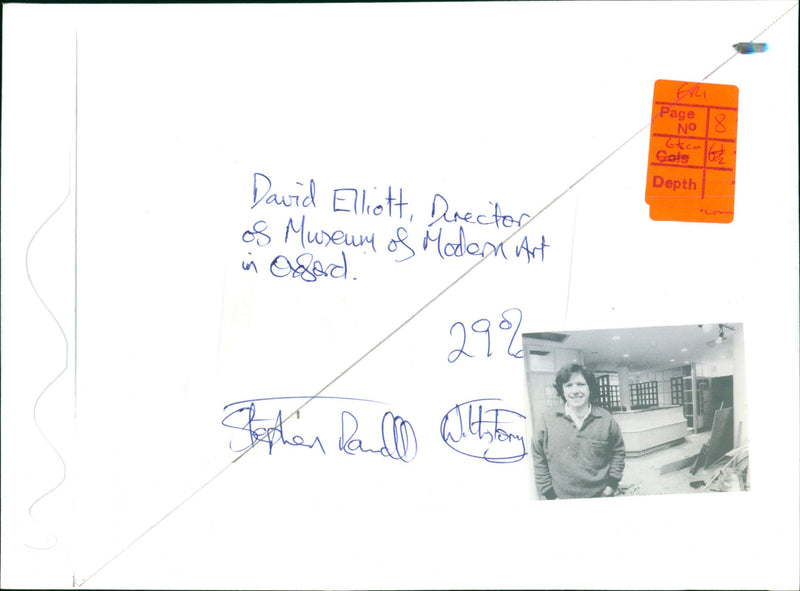 David Elliott - Vintage Photograph