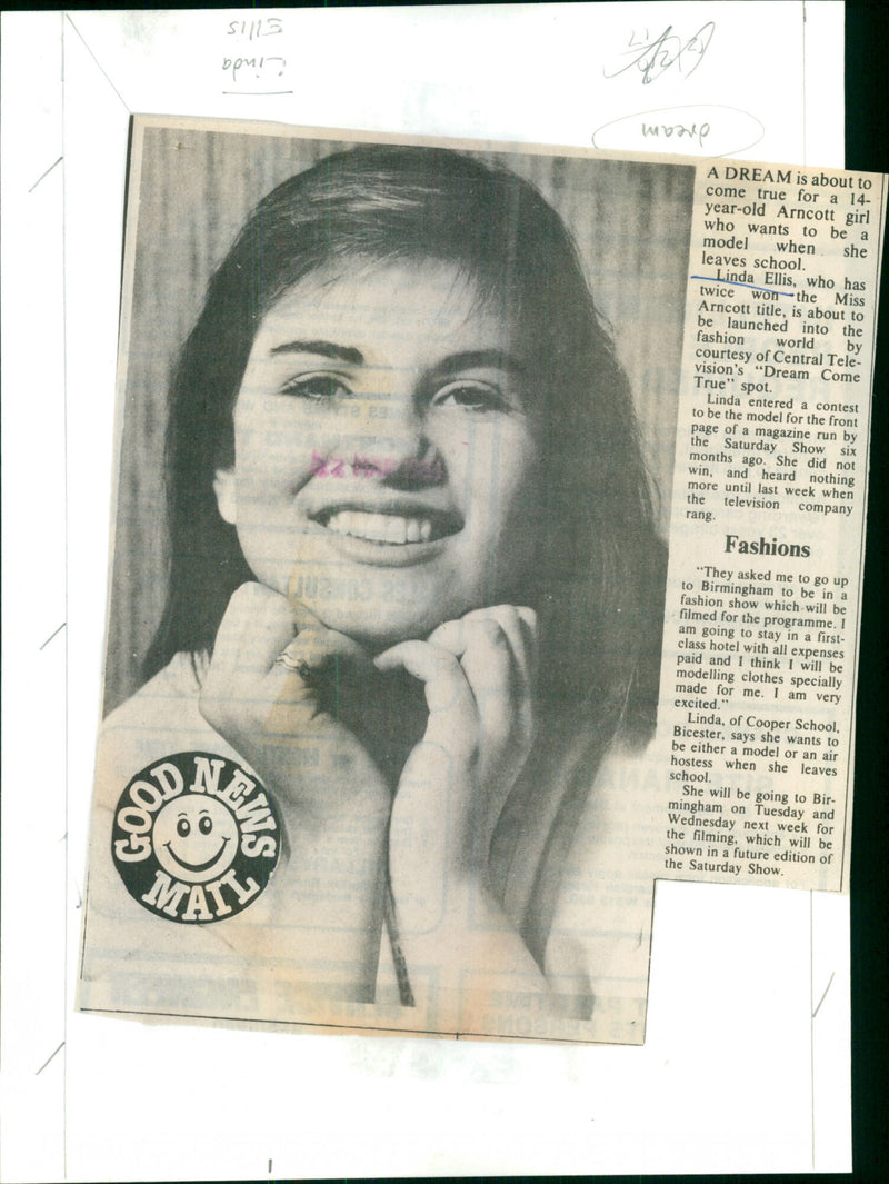 Linda Ellis - Vintage Photograph