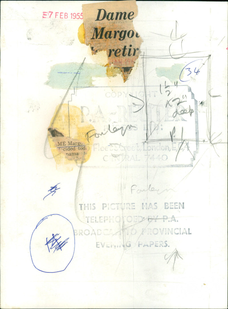 Margot Fonteyn - Vintage Photograph