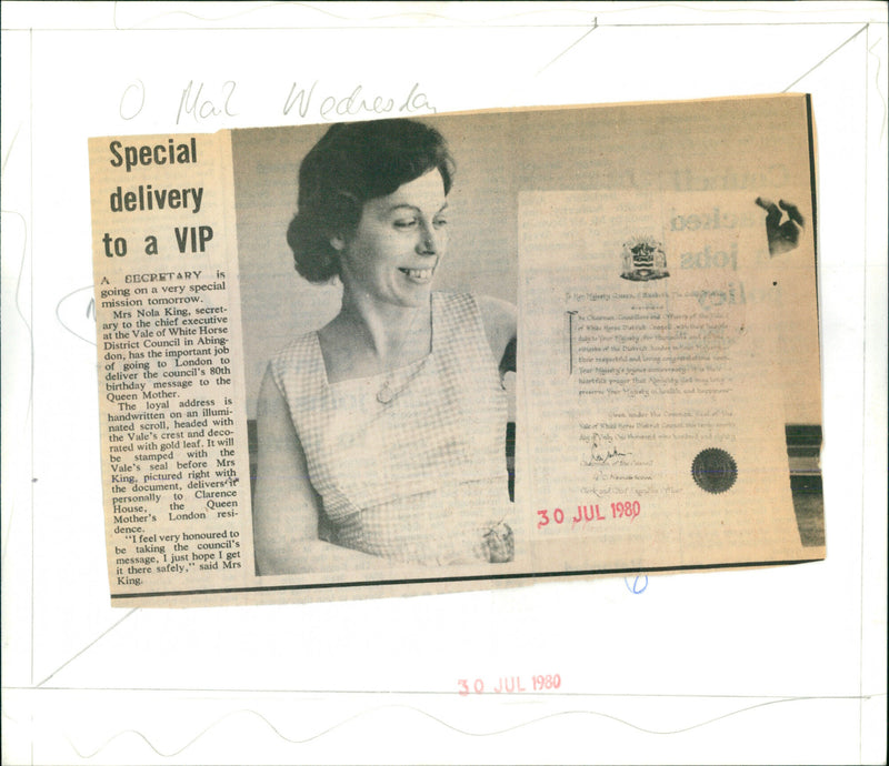 Nicola King - Vintage Photograph