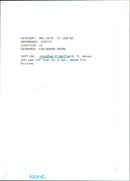 Jonathan Elderfield - Vintage Photograph