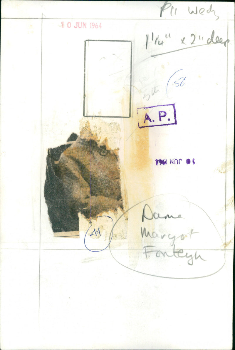 Margot Fonteyn - Vintage Photograph