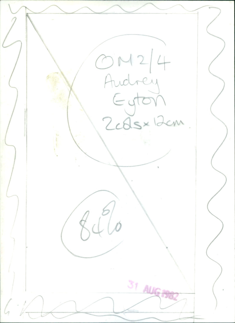 Audrey Eyton - Vintage Photograph